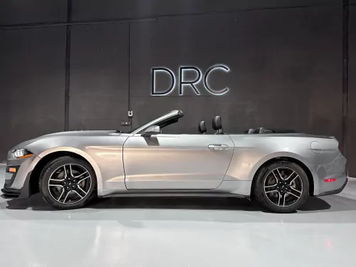 Ford Mustang Model Silver Convertible, 2020