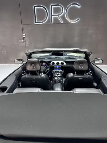 Ford Mustang Model Silver Convertible, 2020