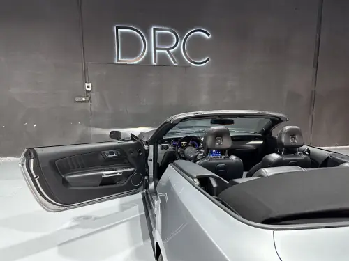 Ford Mustang Model Silver Convertible, 2020