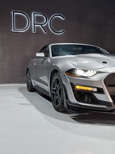 Ford Mustang Model Silver Convertible, 2020