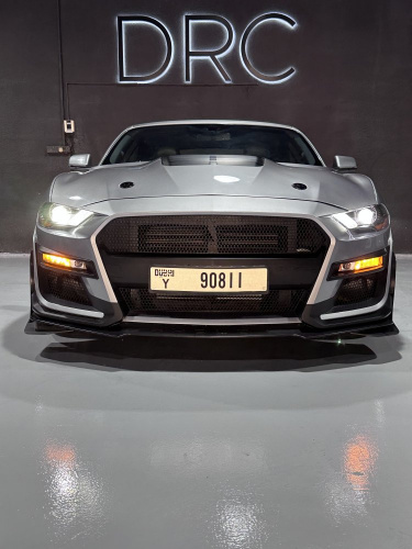 Ford Mustang Model Silver Convertible, 2020