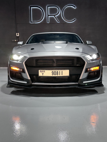 Ford Mustang Model Silver Convertible, 2020