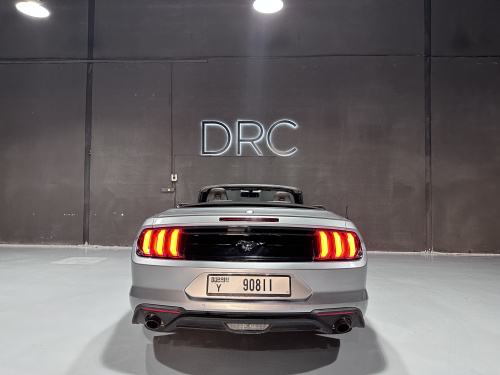 Ford Mustang Model Silver Convertible, 2020